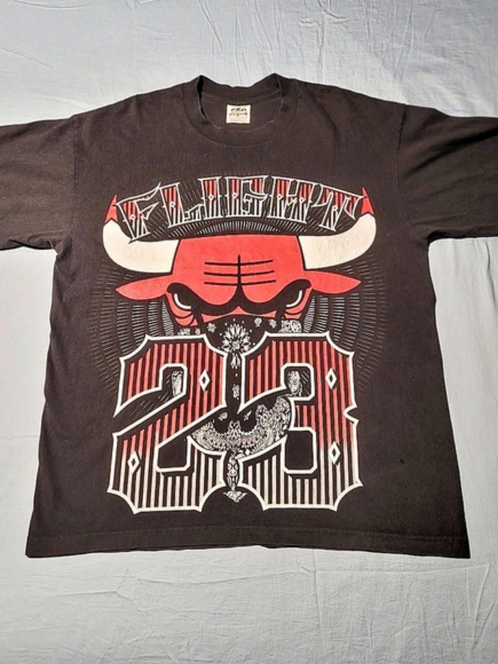Bulls Flight 23 Basketball TShirt Streatwear